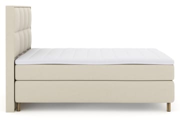 Select No 3 Komplett Sängpaket 140x200 Medium - Beige/Koppar - Products - Möbler - Säng - Kontinentalsäng