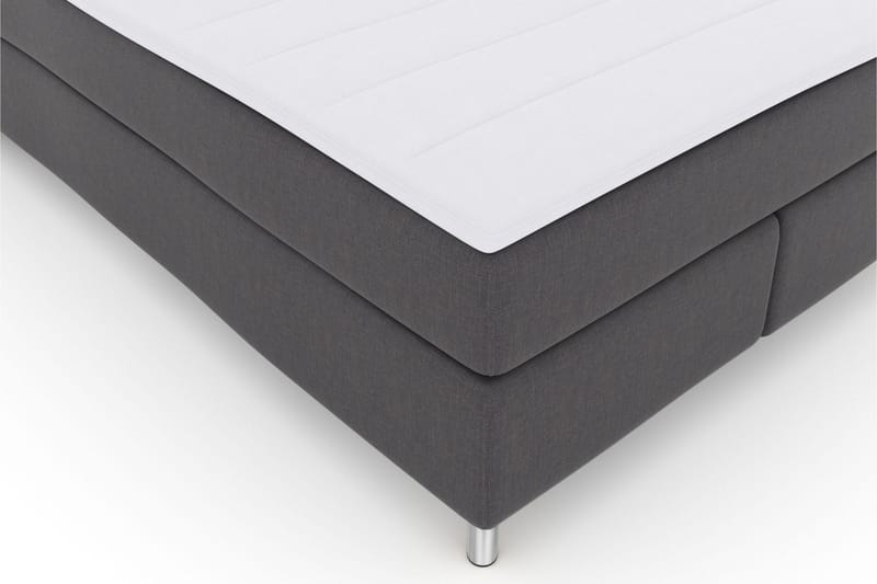 Select No 3 Komplett Sängpaket 140x200 Medium - Mörkgrå/Metall - Products - Möbler - Säng - Kontinentalsäng