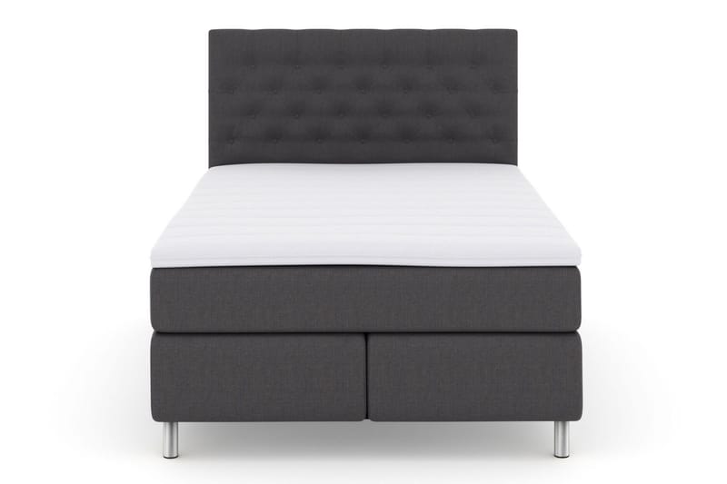 Select No 3 Komplett Sängpaket 140x200 Medium - Mörkgrå/Metall - Products - Möbler - Säng - Kontinentalsäng
