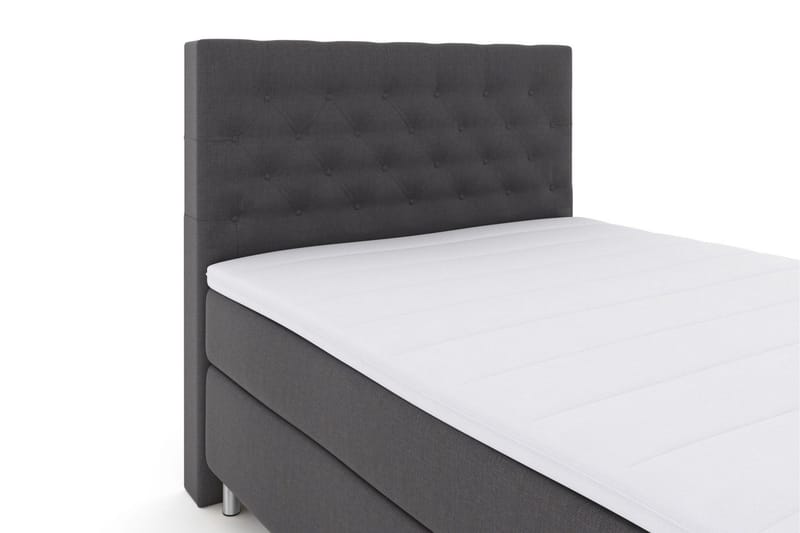 Select No 3 Komplett Sängpaket 140x200 Medium - Mörkgrå/Metall - Products - Möbler - Säng - Kontinentalsäng