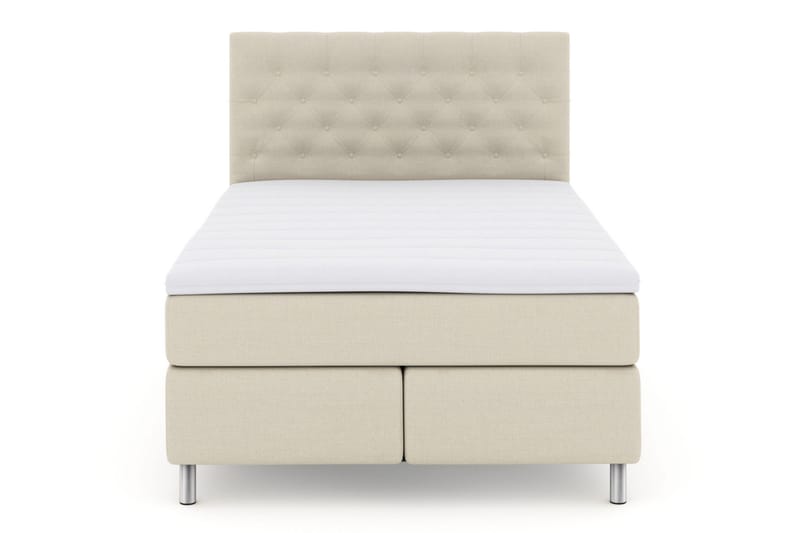 Select No 3 Komplett Sängpaket 160x200 Fast - Beige/Metall - Products - Möbler - Säng - Kontinentalsäng