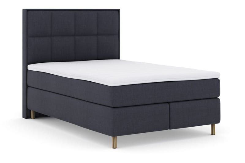 Select No 3 Komplett Sängpaket 160x200 Fast - Blå/Koppar - Products - Möbler - Säng - Kontinentalsäng