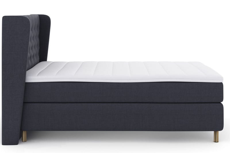 Select No 3 Komplett Sängpaket 160x200 Fast - Blå/Koppar - Products - Möbler - Säng - Kontinentalsäng
