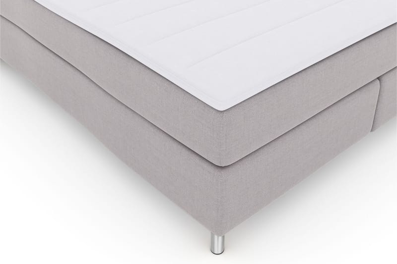 Select No 3 Komplett Sängpaket 160x200 Medium - Ljusgrå/Metall - Products - Möbler - Säng - Kontinentalsäng