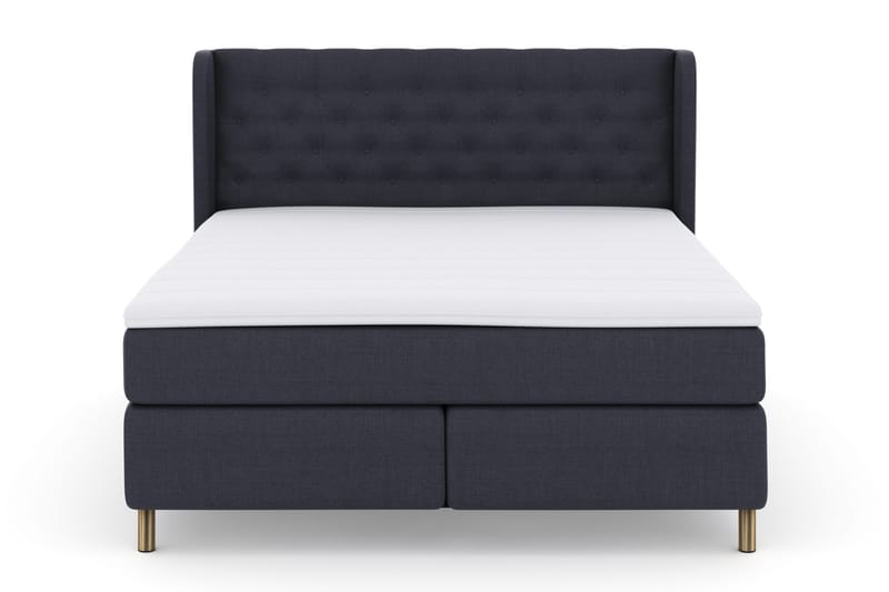 Select No 3 Komplett Sängpaket 180x200 Fast - Blå/Koppar - Products - Möbler - Säng - Kontinentalsäng
