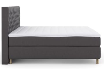 Select No 3 Komplett Sängpaket 180x200 Fast - Mörkgrå/Koppar - Products - Möbler - Säng - Kontinentalsäng