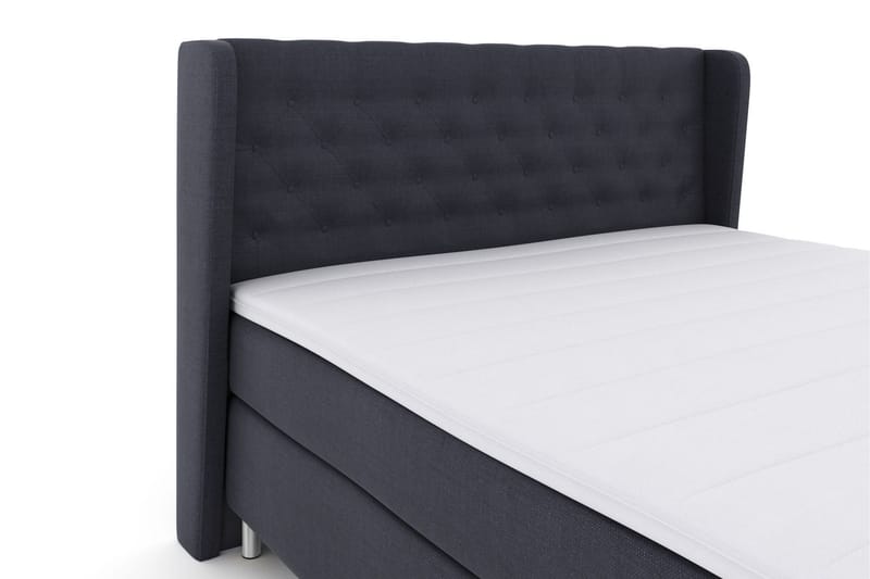Select No 3 Komplett Sängpaket 180x200 Fast/Medium - Blå/Metall - Products - Möbler - Säng - Kontinentalsäng