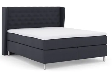 Select No 3 Komplett Sängpaket 180x200 Fast/Medium - Blå/Metall - Products - Möbler - Säng - Kontinentalsäng