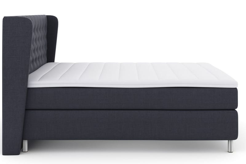 Select No 3 Komplett Sängpaket 180x200 Fast/Medium - Blå/Metall - Products - Möbler - Säng - Kontinentalsäng