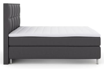 Select No 3 Komplett Sängpaket 180x200 Fast/Medium - Mörkgrå/Metall - Products - Möbler - Säng - Kontinentalsäng