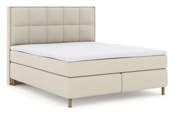 Select No 3 Komplett Sängpaket 180x200 Medium - Beige/Koppar - Products - Möbler - Säng - Kontinentalsäng