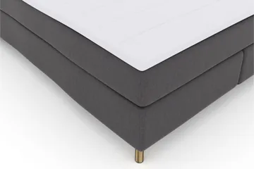 Select No 3 Komplett Sängpaket 210x210 Fast - Mörkgrå/Koppar - Products - Möbler - Säng - Kontinentalsäng