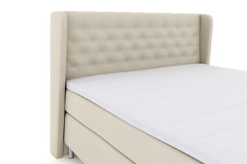 Select No 3 Komplett Sängpaket 210x210 Medium - Beige/Metall - Products - Möbler - Säng - Kontinentalsäng