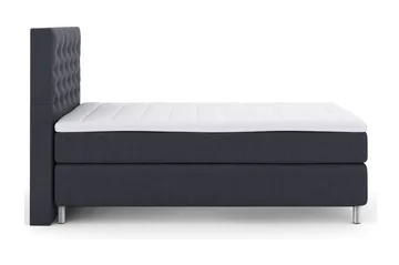 Select No 3 Kontinentalsäng 120x200 Fast - Blå/Metall - Products - Möbler - Säng - Enkelsäng
