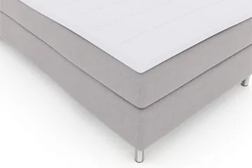 Select No 3 Kontinentalsäng 120x200 Fast - Ljusgrå/Metall - Products - Möbler - Säng - Enkelsäng