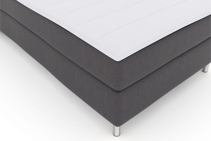 Select No 3 Kontinentalsäng 120x200 Fast - Mörkgrå/Metall - Products - Möbler - Säng - Enkelsäng