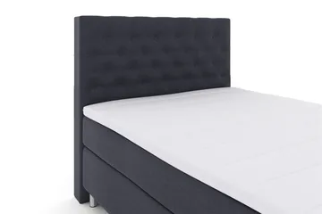 Select No 3 Kontinentalsäng 160x200 Fast - Blå/Metall - Products - Möbler - Säng - Kontinentalsäng