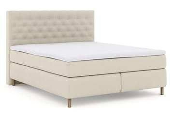 Select No 3 Kontinentalsäng 180x200 Fast - Beige/Koppar - Products - Möbler - Säng - Kontinentalsäng