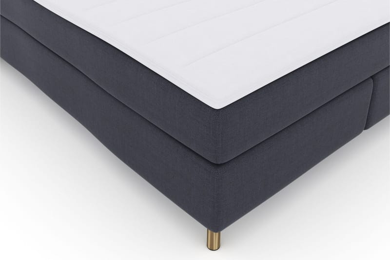 Select No 3 Kontinentalsäng 180x200 Fast - Blå/Koppar - Products - Möbler - Säng - Kontinentalsäng