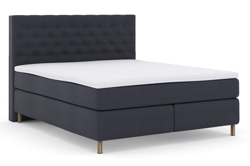 Select No 3 Kontinentalsäng 180x200 Fast - Blå/Koppar - Products - Möbler - Säng - Kontinentalsäng