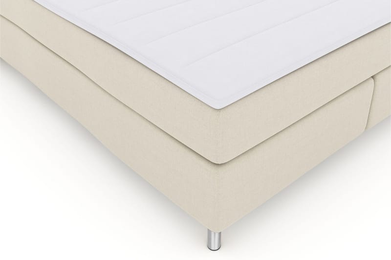 Select No 3 Kontinentalsäng 180x200 Fast/Medium - Beige/Metall - Products - Möbler - Säng - Kontinentalsäng