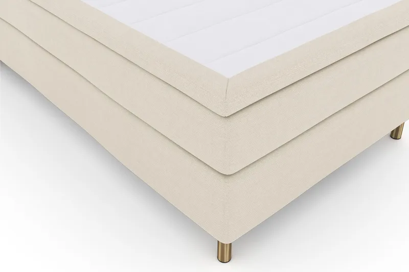 Select No 4 Komplett Sängpaket 120x200 Fast - Beige/Koppar - Products - Möbler - Säng - Enkelsäng