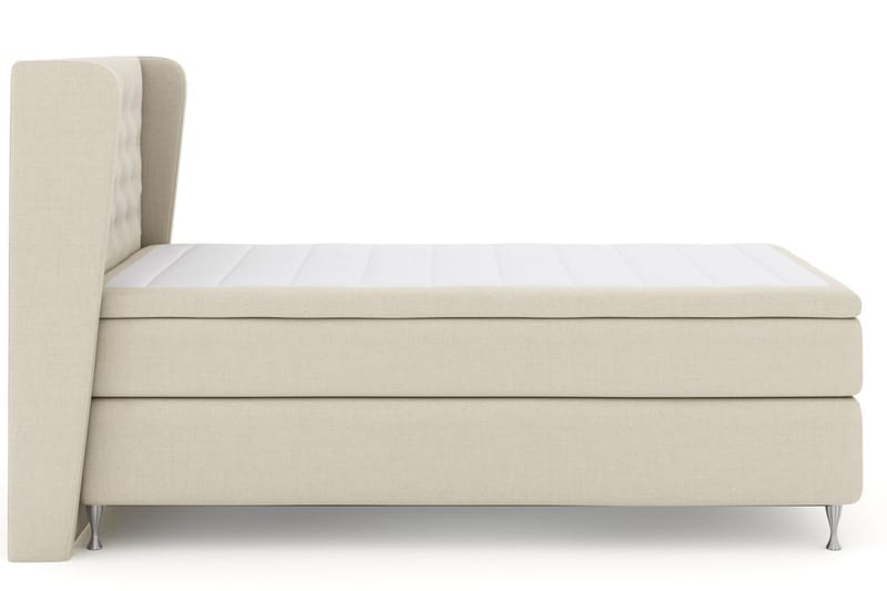 Select No 4 Komplett Sängpaket 120x200 Medium, Beige/Silver