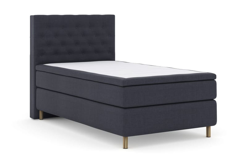 Select No 4 Komplett Sängpaket 120x200 Medium - Blå/Koppar - Products - Möbler - Säng - Enkelsäng