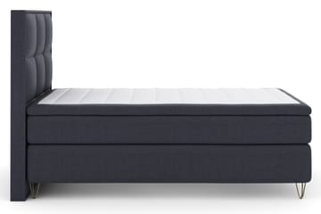 Select No 4 Komplett Sängpaket 120x200 Medium - Blå/Metall V-form - Products - Möbler - Säng - Enkelsäng