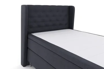 Select No 4 Komplett Sängpaket 120x200 Medium - Blå/Silver - Products - Möbler - Säng - Enkelsäng