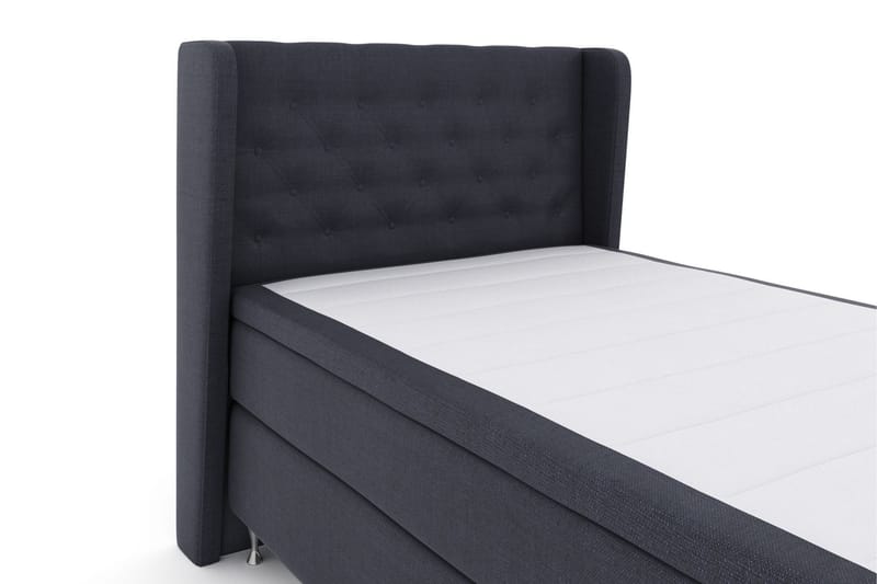 Select No 4 Komplett Sängpaket 120x200 Medium - Blå/Silver - Products - Möbler - Säng - Enkelsäng