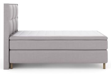 Select Rutig Sänggavel 120 cm - Ljusgrå