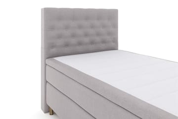Select No 4 Komplett Sängpaket 120x200 Medium - Ljusgrå/Koppar - Products - Möbler - Säng - Enkelsäng