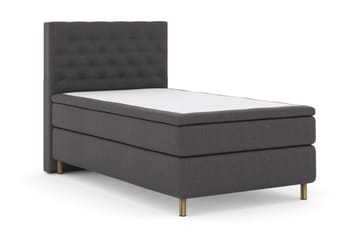 Select No 4 Komplett Sängpaket 120x200 Medium - Mörkgrå/Koppar - Products - Möbler - Säng - Enkelsäng