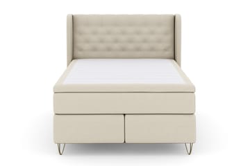 V-formade Metallben - Beige
