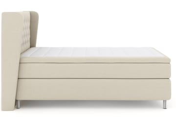 Select No 4 Komplett Sängpaket 140x200 Fast - Beige/Metall - Products - Möbler - Säng - Kontinentalsäng