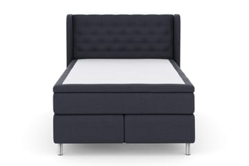 Select No 4 Komplett Sängpaket 140x200 Fast - Blå/Metall - Products - Möbler - Säng - Kontinentalsäng