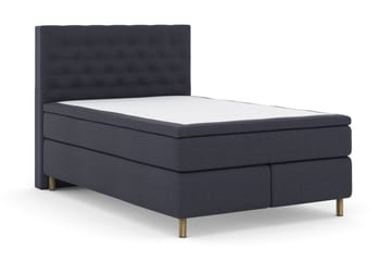Select No 4 Komplett Sängpaket 140x200 Fast/Medium - Blå/Metall - Products - Möbler - Säng - Kontinentalsäng