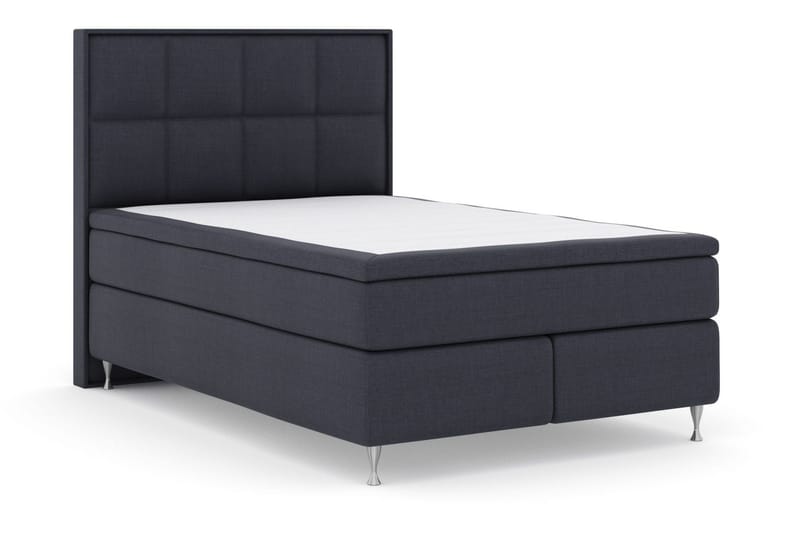 Select No 4 Komplett Sängpaket 140x200 Medium - Blå/Silver - Products - Möbler - Säng - Kontinentalsäng