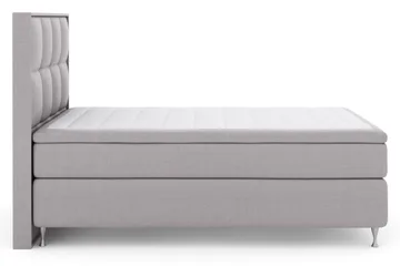 Select No 4 Komplett Sängpaket 140x200 Medium - Ljusgrå/Silver - Products - Möbler - Säng - Kontinentalsäng