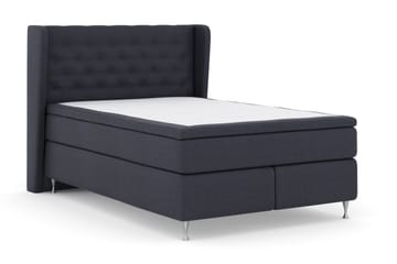 Select No 4 Komplett Sängpaket 160x200 Fast - Blå/Silver - Products - Möbler - Säng - Kontinentalsäng