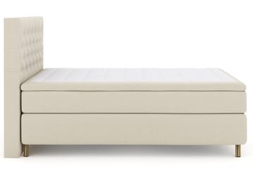 Select No 4 Komplett Sängpaket 160x200 Fast/Medium - Beige/Koppar - Products - Möbler - Säng - Kontinentalsäng