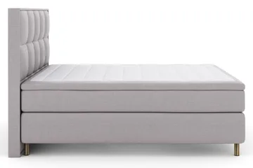 Select Rutig Sänggavel 160 cm - Ljusgrå