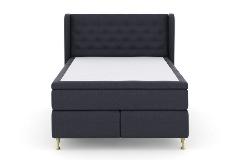 Select No 4 Komplett Sängpaket 160x200 Medium - Blå/Guld - Products - Möbler - Säng - Kontinentalsäng