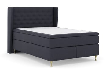 Select No 4 Komplett Sängpaket 160x200 Medium - Blå/Guld - Products - Möbler - Säng - Kontinentalsäng
