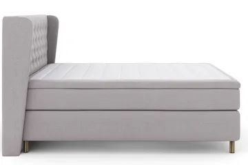 Select No 4 Komplett Sängpaket 160x200 Medium - Ljusgrå/Koppar - Products - Möbler - Säng - Kontinentalsäng