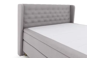 Select No 4 Komplett Sängpaket 160x200 Medium - Ljusgrå/Koppar - Products - Möbler - Säng - Kontinentalsäng