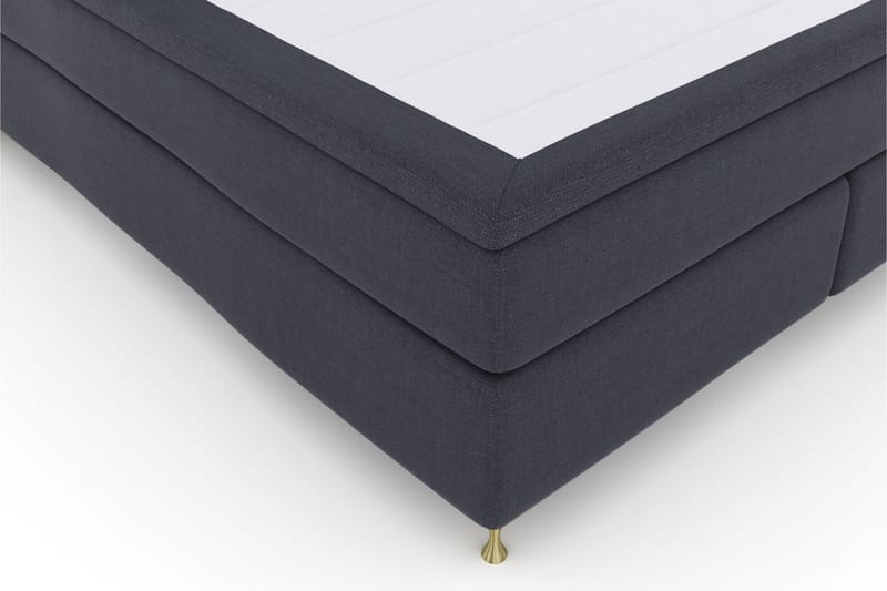 Select No 4 Komplett Sängpaket 180x200 Fast/Medium - Blå/Guld - Products - Möbler - Säng - Kontinentalsäng