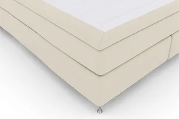 Select No 4 Komplett Sängpaket 180x200 Medium - Beige/Silver - Products - Möbler - Säng - Kontinentalsäng