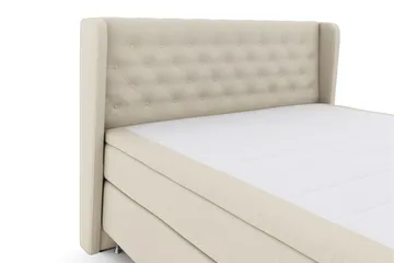 Select No 4 Komplett Sängpaket 180x200 Medium - Beige/Silver - Products - Möbler - Säng - Kontinentalsäng